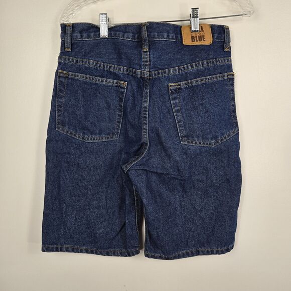 Full Blue Men's Size 30 Medium Wash Denim Jean Shorts - Picture 3 of 4